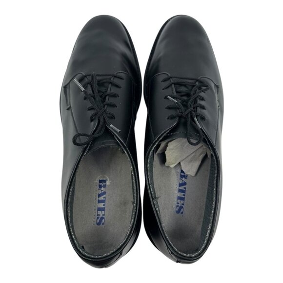 Bates Men's Black Uniform Leather Oxford Shoes Size 13d 158-25-000875-1521 - Picture 10 of 12